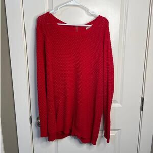Ruff Hewn Red Sweater Size 1X